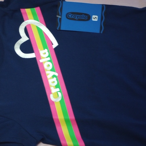 NWT Crayola girls graphic t-shirt size 4-5yrs - Picture 5 of 6